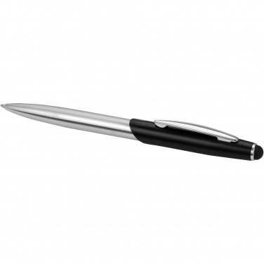 Logo trade business gift photo of: Geneva stylus ballpoint pen and rollerball pen set